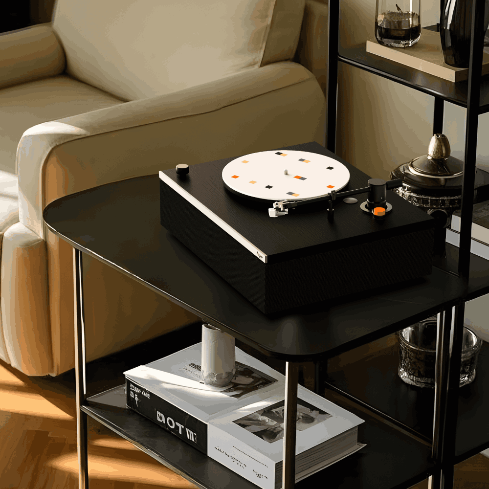 HYM Lumi-S turntable | The Rotating Pavilion