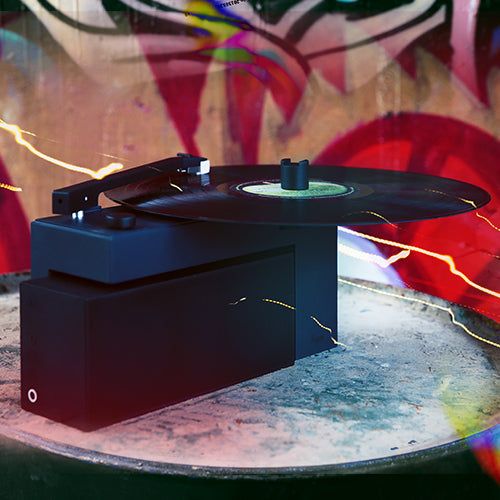 HYM Duo turntable | Vibrant Orange