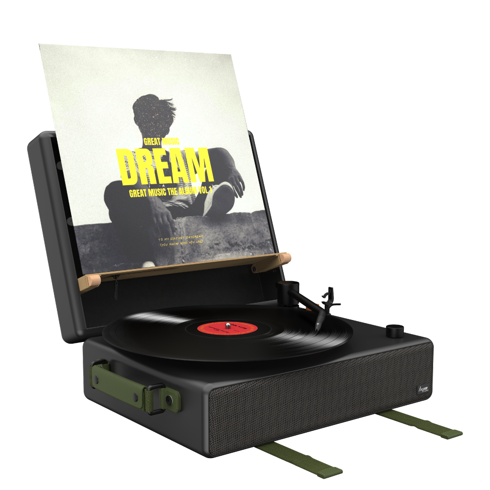 HYM toGO turntable | Explore Black