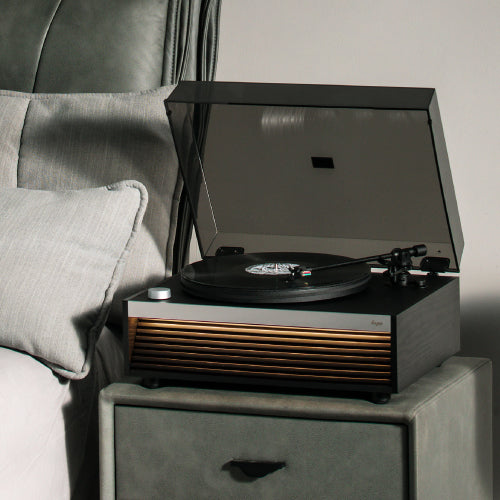 HYM Lumi turntable | Black Walnut