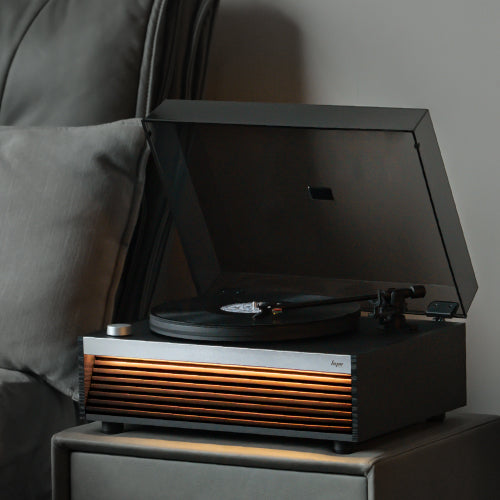 HYM Lumi turntable | Black Walnut