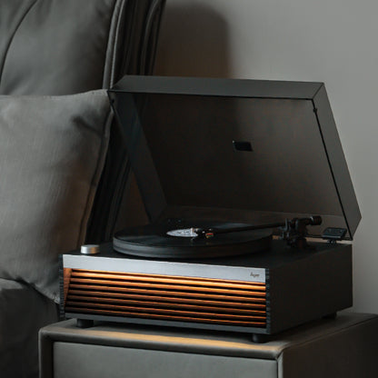 HYM Lumi turntable | Black Walnut