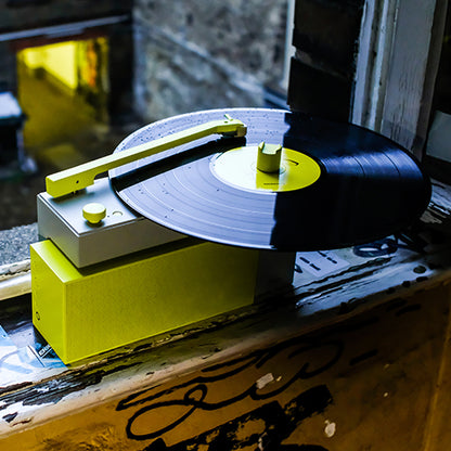 Duo turntable | Neon Yellow.