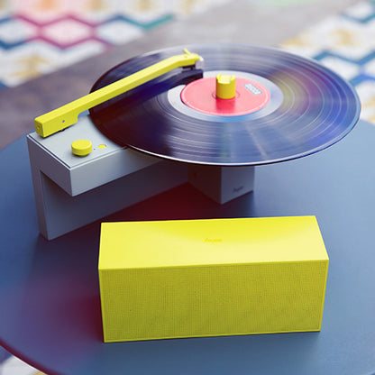 Duo turntable | Neon Yellow.