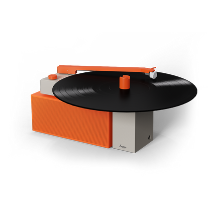 Duo turntable | Vibrant Orange.